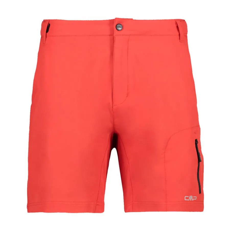 Uomo CMP Pantaloncini|Pantaloni Running E Ciclismo^Bermuda con pantaloncino interno staccabile con fondello bike