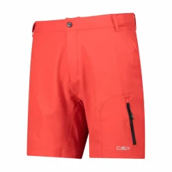 Uomo CMP Pantaloncini|Pantaloni Running E Ciclismo^Bermuda con pantaloncino interno staccabile con fondello bike