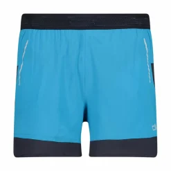 Uomo CMP Pantaloni Trekking|Pantaloni Running E Ciclismo^Bermuda corti multifunzione effetto denim da uomo