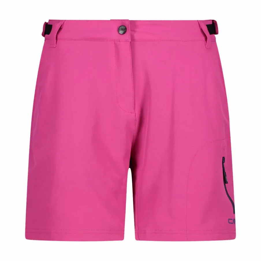 Donna CMP Pantaloncini|Pantaloni Running E Ciclismo^Bermuda Free Bike da donna con underwear in mesh