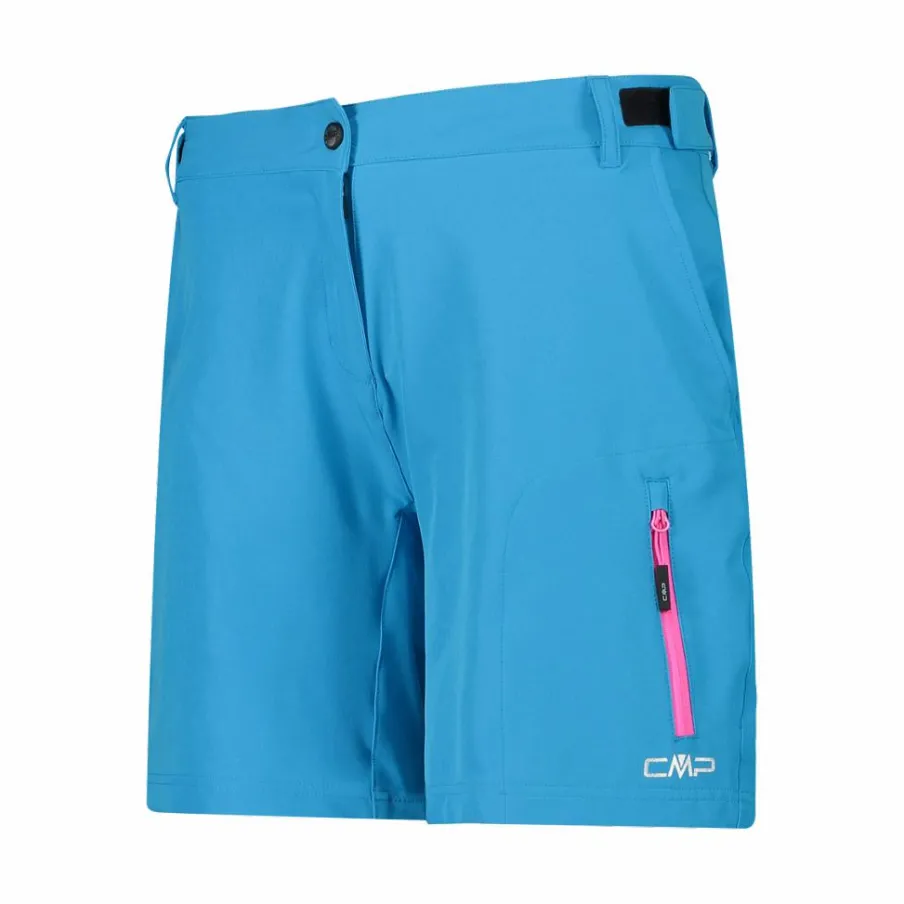 Donna CMP Pantaloncini|Pantaloni Running E Ciclismo^Bermuda Free Bike da donna con underwear in mesh
