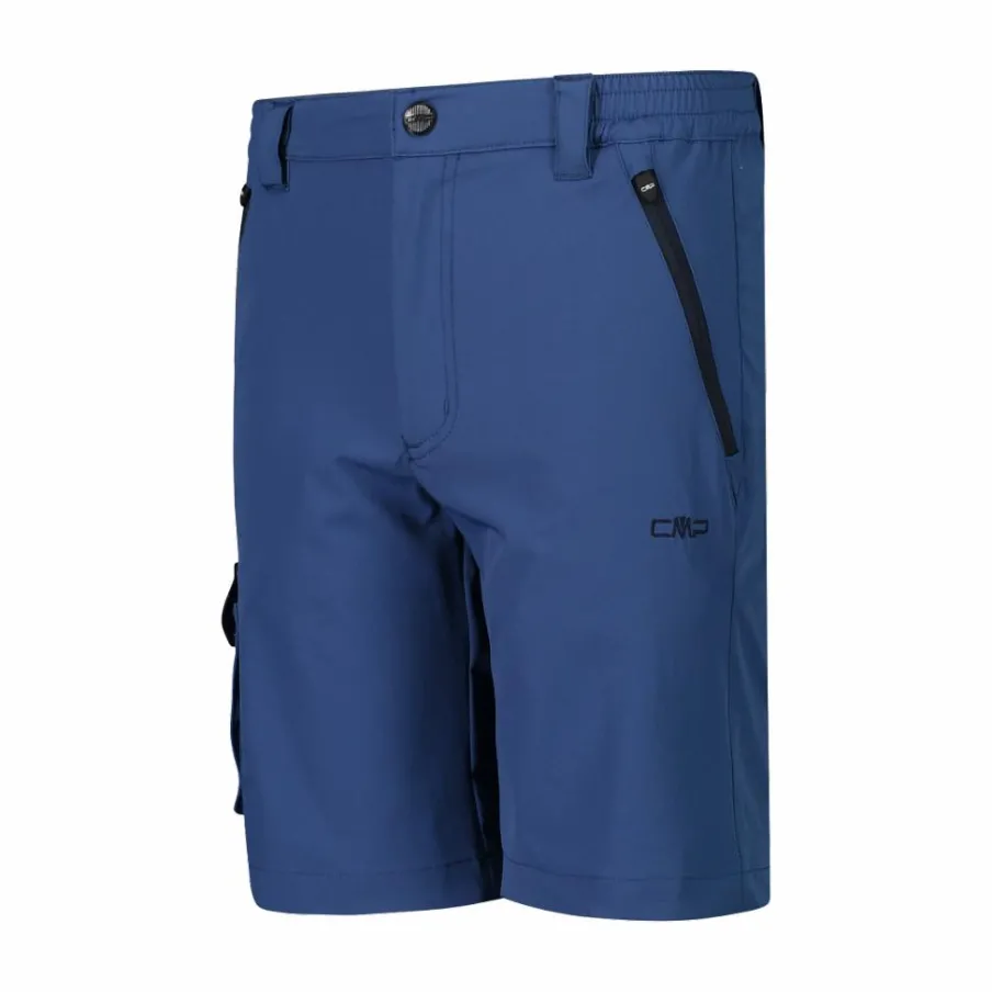 Bambino CMP Pantaloni Tecnici^Bermuda stretch cargo con tasconi laterali da bambino