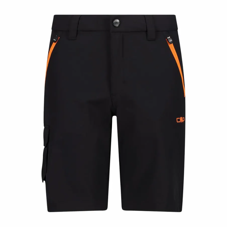 Bambino CMP Pantaloni Tecnici^Bermuda stretch cargo con tasconi laterali da bambino