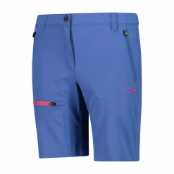 CMP Pantaloni Tecnici^Bermuda stretch cargo con tasconi laterali da bambina
