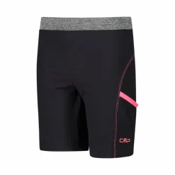 CMP Pantaloni Tecnici^Bermuda trekking in poliestere leggero stretch da bambina
