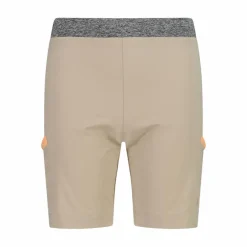 CMP Pantaloni Tecnici^Bermuda trekking in poliestere leggero stretch da bambina