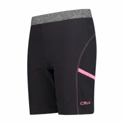 CMP Pantaloni Tecnici^Bermuda trekking in poliestere leggero stretch da bambina