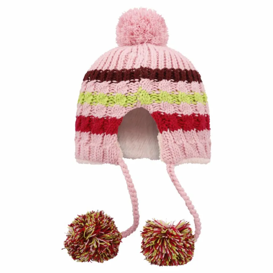 Bambino CMP Accessori|Accessori^Berretto in maglia da bambino con pon pon