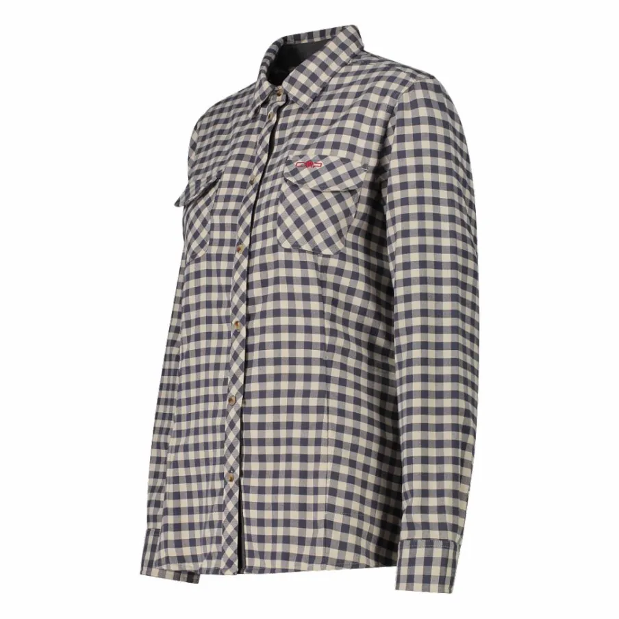 Donna CMP Camicie^Camicia a manica lunga da donna in poliestere riciclato