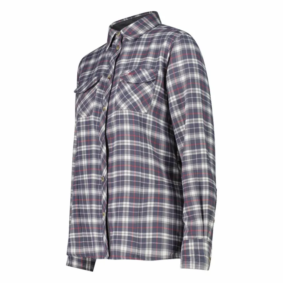 Donna CMP Camicie^Camicia a manica lunga da donna in poliestere riciclato