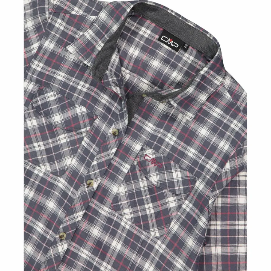 Donna CMP Camicie^Camicia a manica lunga da donna in poliestere riciclato