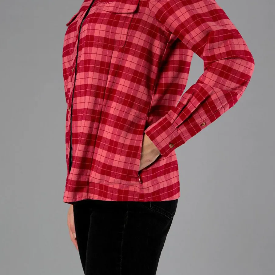 Donna CMP Camicie^Camicia a manica lunga da donna in poliestere riciclato