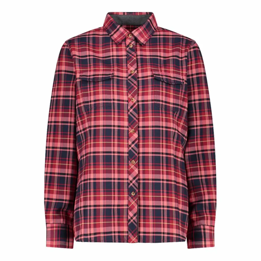 Donna CMP Camicie^Camicia a manica lunga da donna in poliestere riciclato