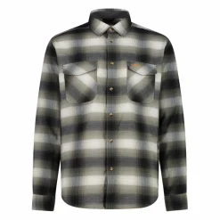 Uomo CMP Camicie^Camicia a manica lunga da uomo in poliestere riciclato