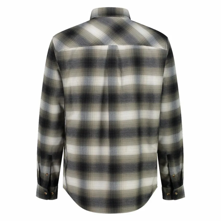 Uomo CMP Camicie^Camicia a manica lunga da uomo in poliestere riciclato