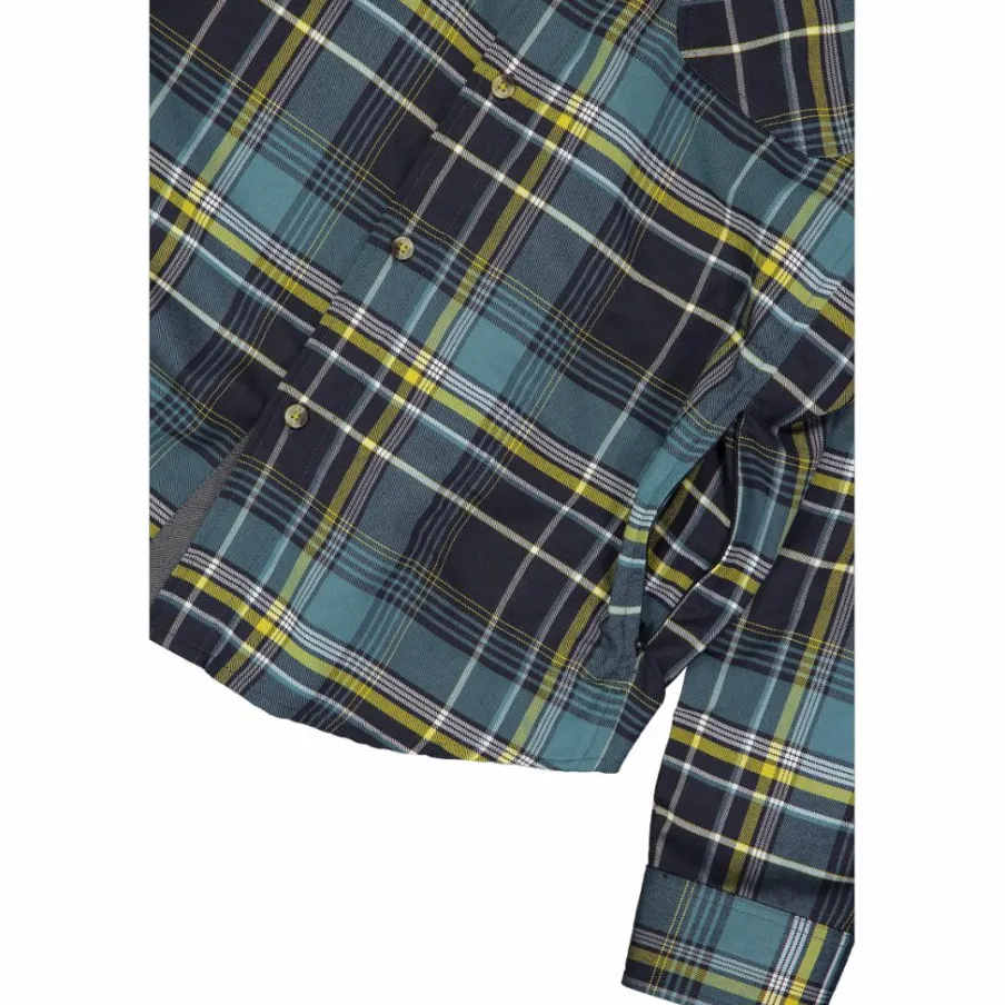 Uomo CMP Camicie^Camicia a manica lunga da uomo in poliestere riciclato