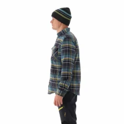 Uomo CMP Camicie^Camicia a manica lunga da uomo in poliestere riciclato