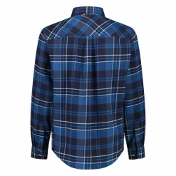 Uomo CMP Camicie^Camicia a manica lunga da uomo in poliestere riciclato