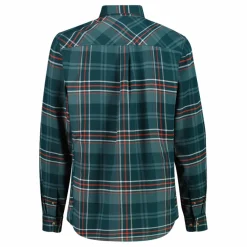 Uomo CMP Camicie^Camicia a manica lunga da uomo in poliestere riciclato