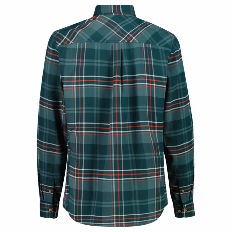 Uomo CMP Camicie^Camicia a manica lunga da uomo in poliestere riciclato