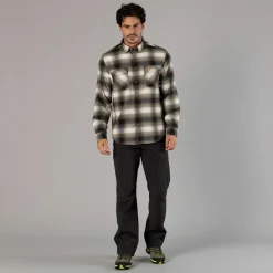 Uomo CMP Camicie^Camicia a manica lunga da uomo in poliestere riciclato