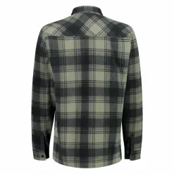 Uomo CMP Camicie^Camicia a manica lunga in pile stampato da uomo