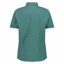 Donna CMP Camicie^Camicia da donna a maniche corte in misto cotone