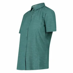 Donna CMP Camicie^Camicia da donna a maniche corte in misto cotone