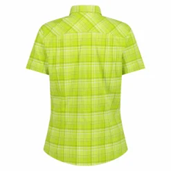 Donna CMP Camicie^Camicia da donna a maniche corte con fantasia a quadri