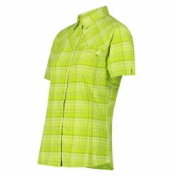 Donna CMP Camicie^Camicia da donna a maniche corte con fantasia a quadri