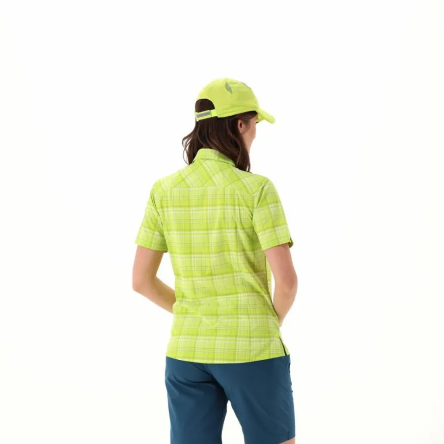 Donna CMP Camicie^Camicia da donna a maniche corte con fantasia a quadri