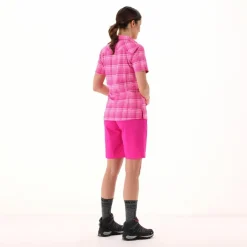 Donna CMP Camicie^Camicia da donna a maniche corte con fantasia a quadri