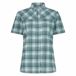 Donna CMP Camicie^Camicia da donna a maniche corte con fantasia a quadri