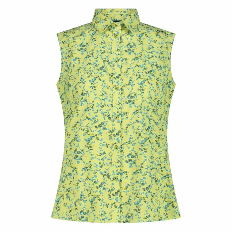 Donna CMP Camicie^Camicia da donna senza maniche con fantasia floreale