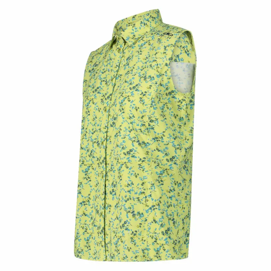 Donna CMP Camicie^Camicia da donna senza maniche con fantasia floreale