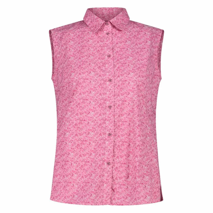 Donna CMP Camicie^Camicia da donna senza maniche con fantasia floreale