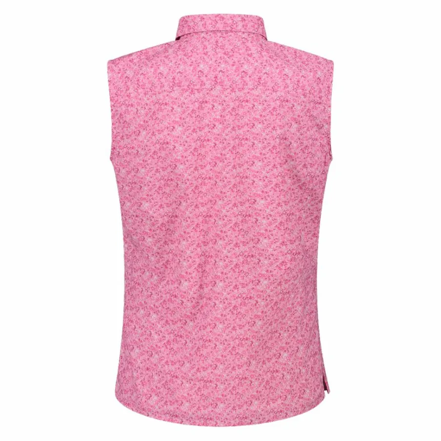 Donna CMP Camicie^Camicia da donna senza maniche con fantasia floreale