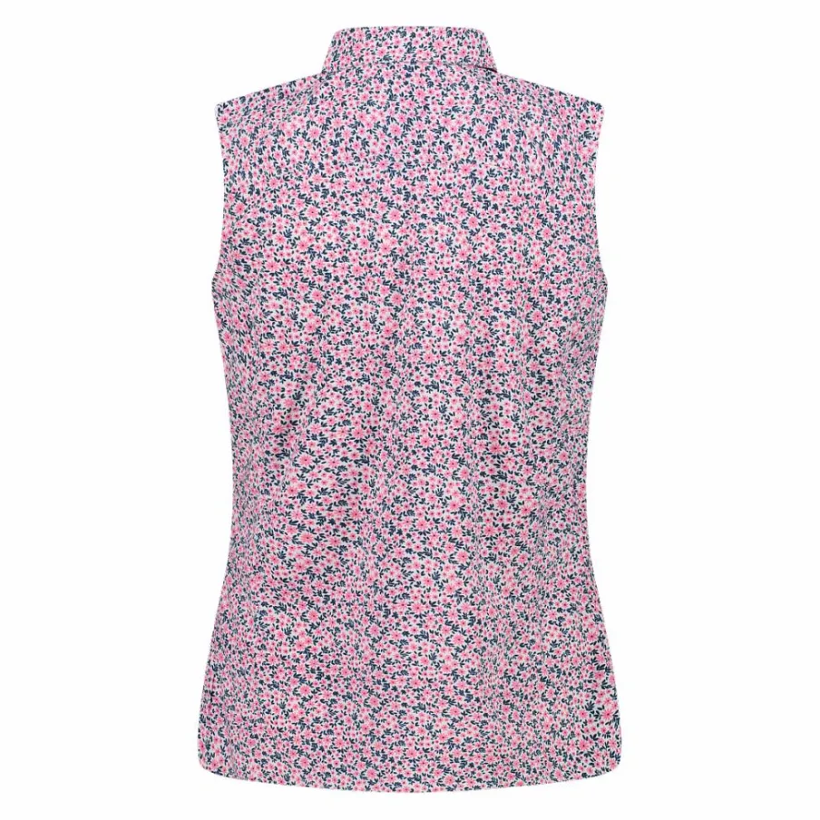 Donna CMP Camicie^Camicia da donna senza maniche con fantasia floreale
