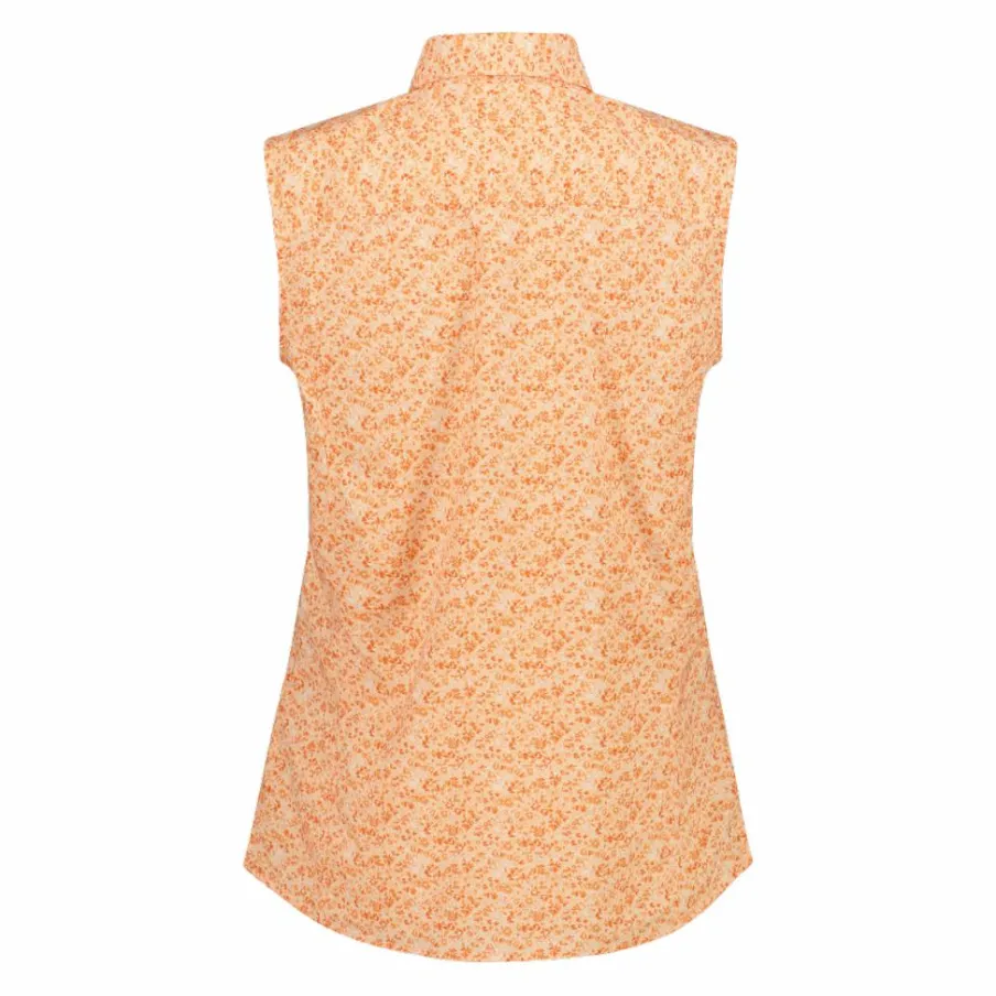 Donna CMP Camicie^Camicia da donna senza maniche con fantasia floreale