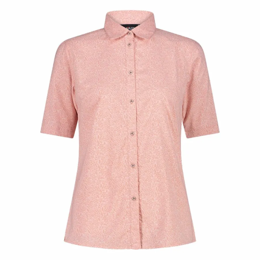Donna CMP Camicie^Camicia fantasia a maniche 3/4 stretch da donna