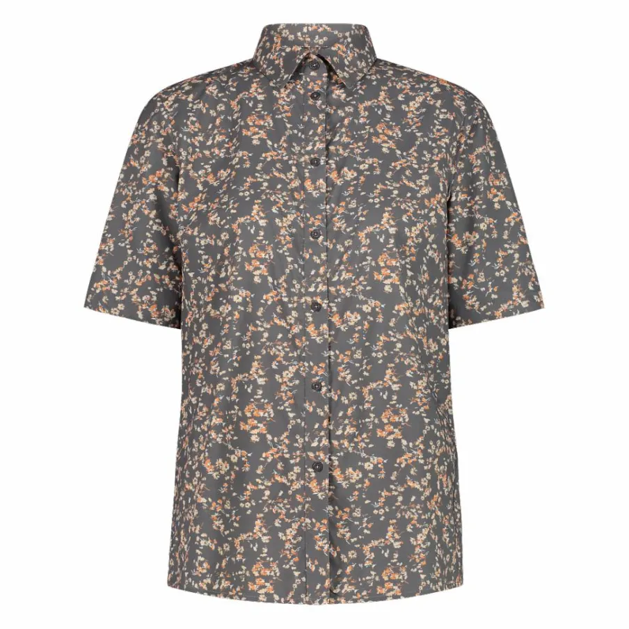 Donna CMP Camicie^Camicia fantasia a maniche 3/4 stretch da donna