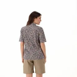 Donna CMP Camicie^Camicia fantasia a maniche 3/4 stretch da donna