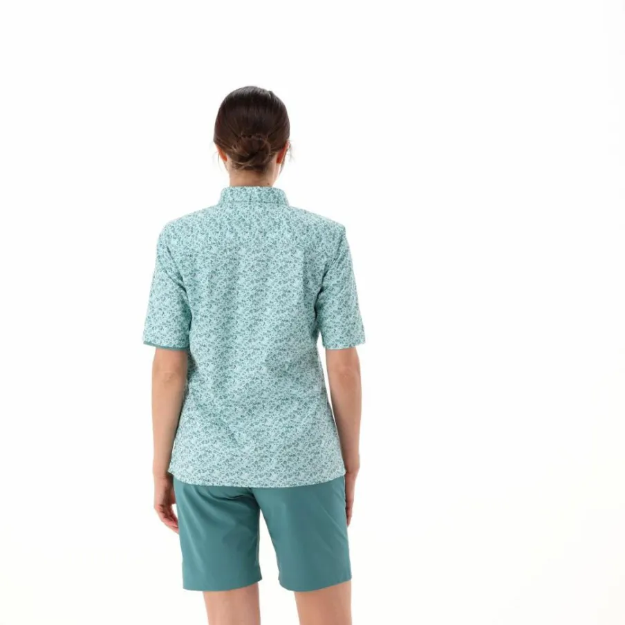 Donna CMP Camicie^Camicia fantasia a maniche 3/4 stretch da donna