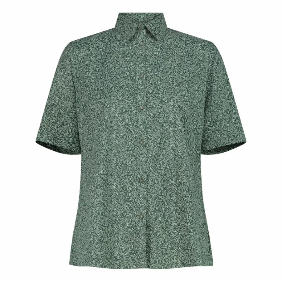 Donna CMP Camicie^Camicia fantasia a maniche 3/4 stretch da donna