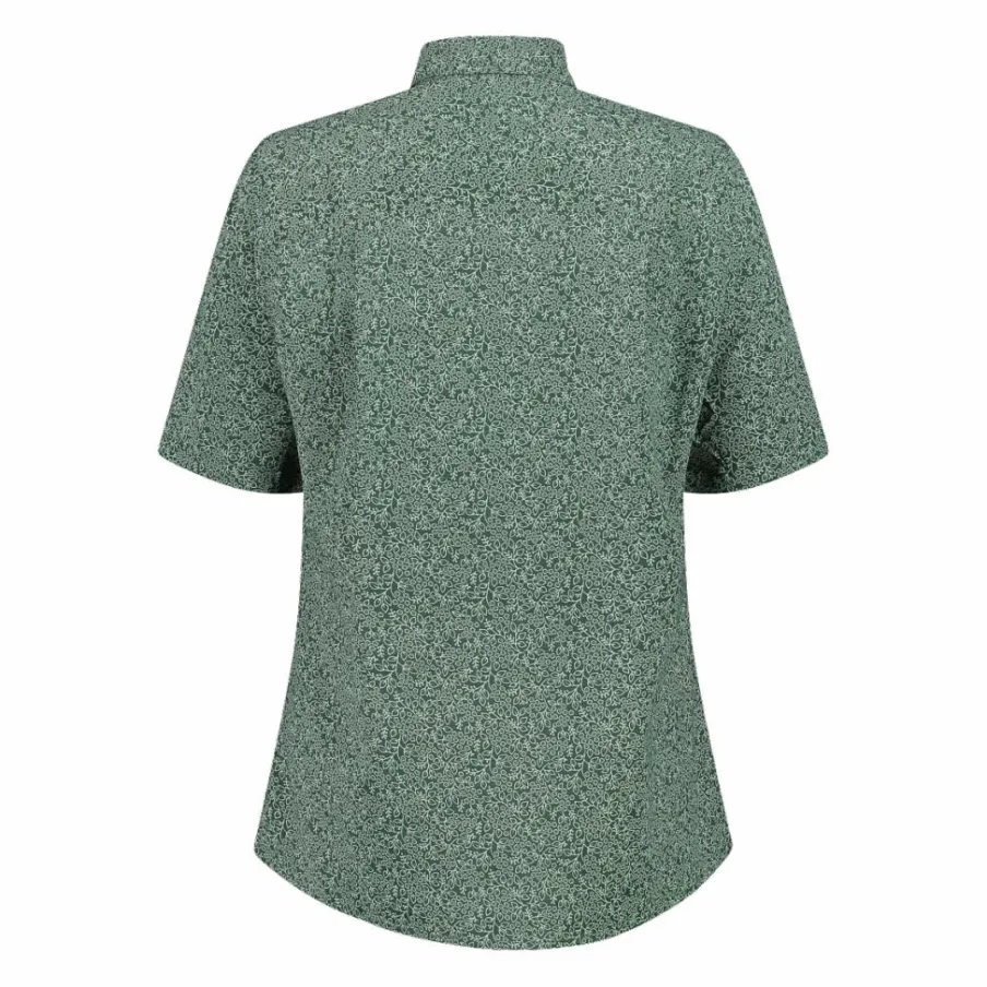 Donna CMP Camicie^Camicia fantasia a maniche 3/4 stretch da donna