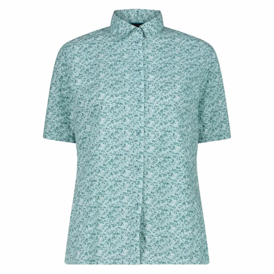 Donna CMP Camicie^Camicia fantasia a maniche 3/4 stretch da donna