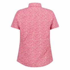 Donna CMP Camicie^Camicia fantasia check maniche corte da donna