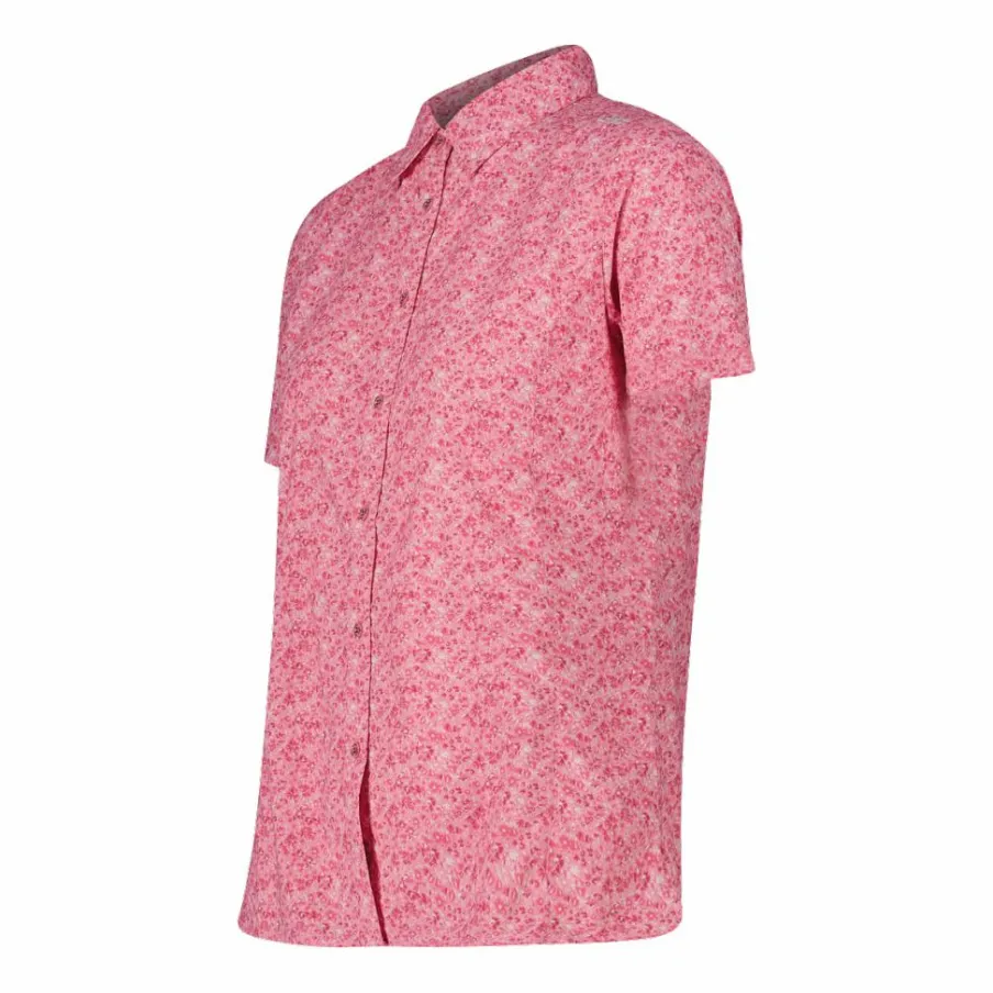 Donna CMP Camicie^Camicia fantasia check maniche corte da donna