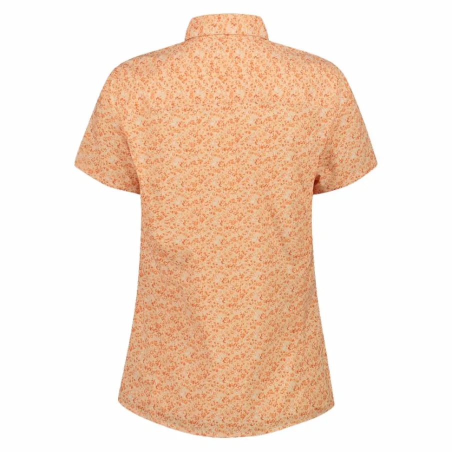 Donna CMP Camicie^Camicia fantasia check maniche corte da donna