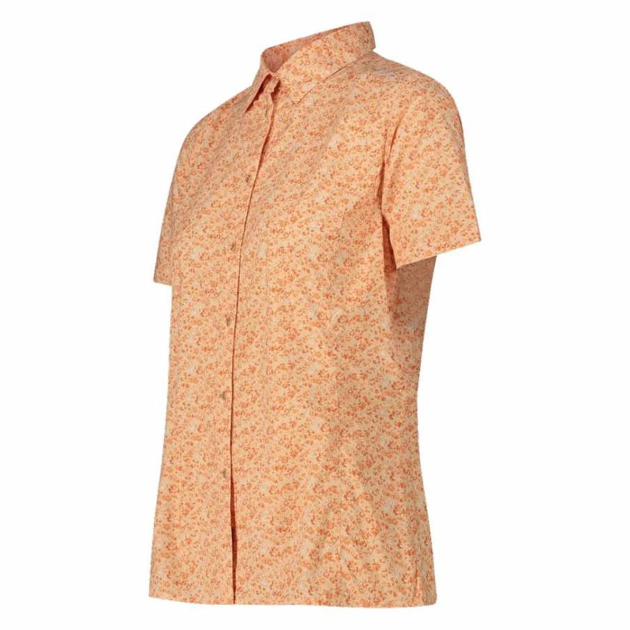 Donna CMP Camicie^Camicia fantasia check maniche corte da donna